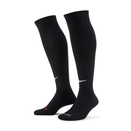 Chaussettes De Foot Motif/style Swoosh ACADEMY Enfant (Noir)