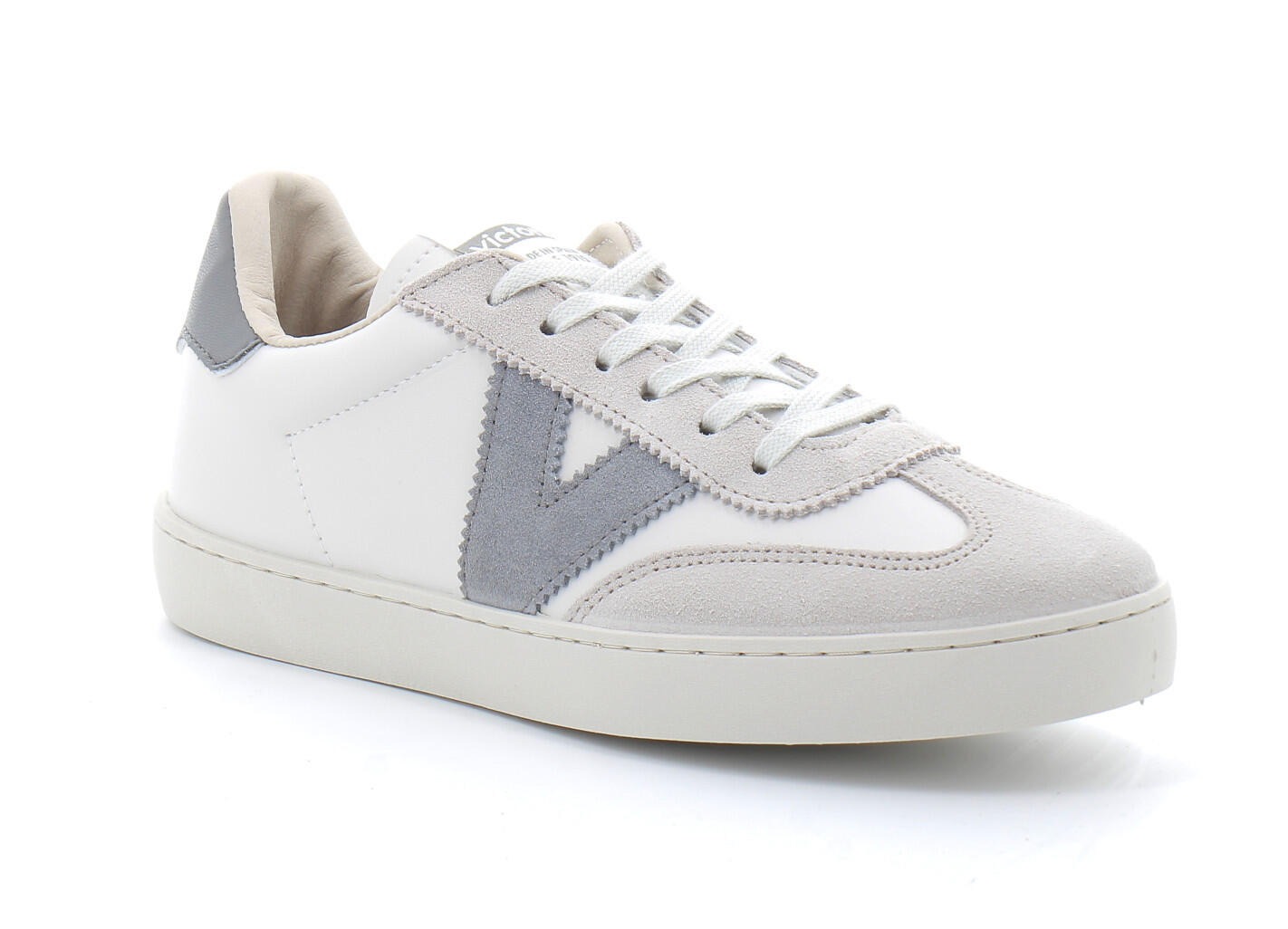 VICTORIA Sneakers Deportivas Victoria BERLIN CICLISTA EFECTO PIEL & SERRAJE Blanco