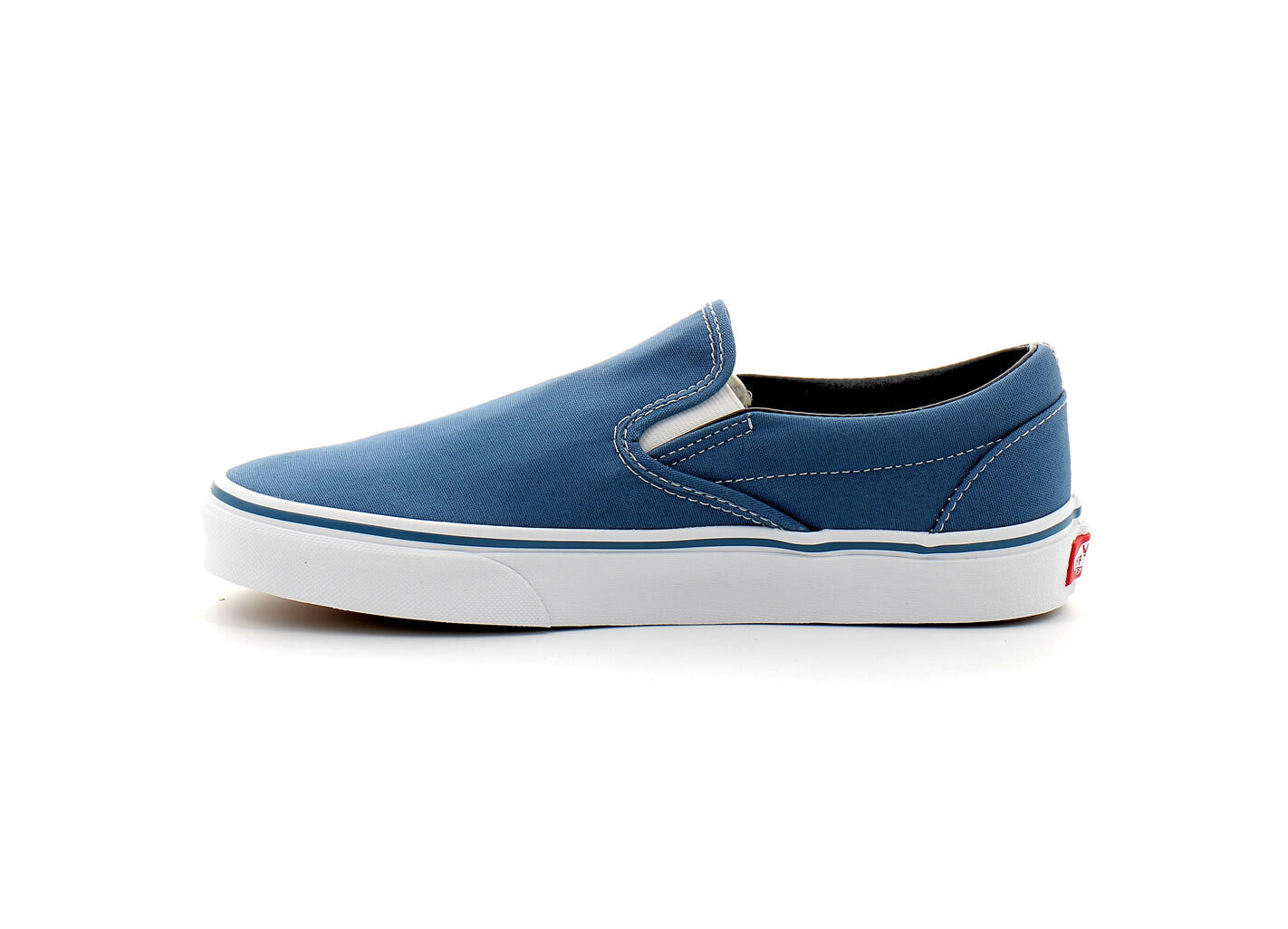 VANS SCARPA UOMO CLASSIC SLIP ON BLUE 3/4