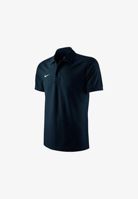 Nike team core junior polo zwart (wit) maat s