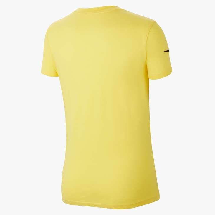 T-shirt donna nike giallo 3/4