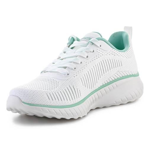 Chaussures Bobs Squad Chaos - Parallel Lines - 117212-OFWT Blanc 3/5