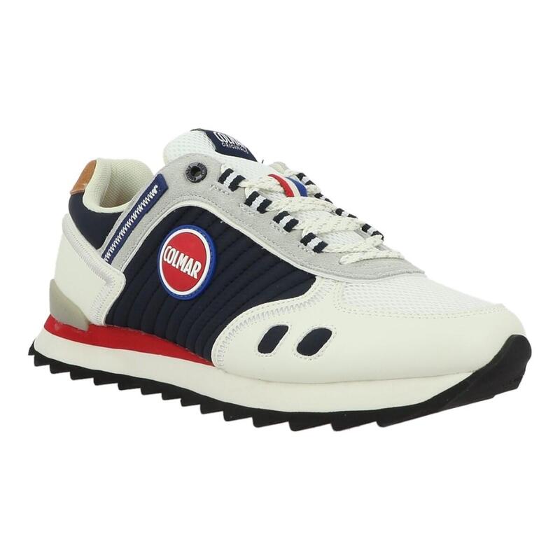 Pantofi sport din piele pentru bărbați, cu talpă joasă, Travis Sport Dual