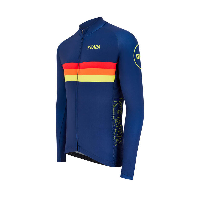 Pánský cyklistický dres s dlouhým rukávem Sunrise