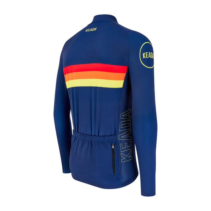 Pánský cyklistický dres s dlouhým rukávem Sunrise