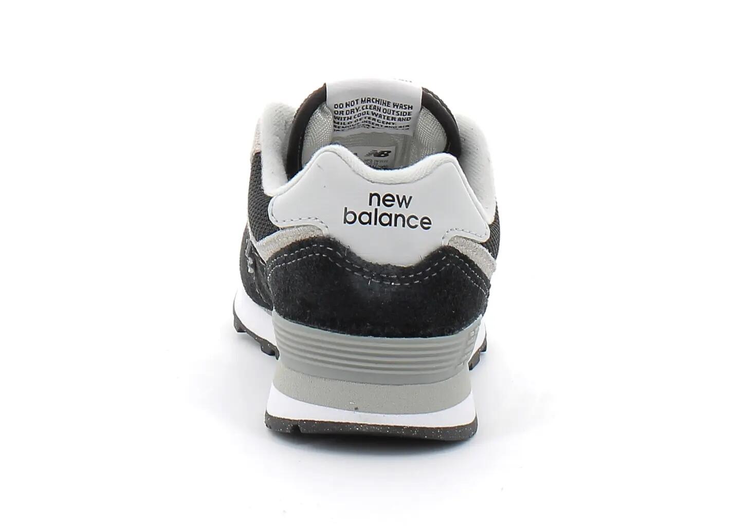 Scarpe - camminata sportiva - bambino - 574 Core - nero/bianco 4/4