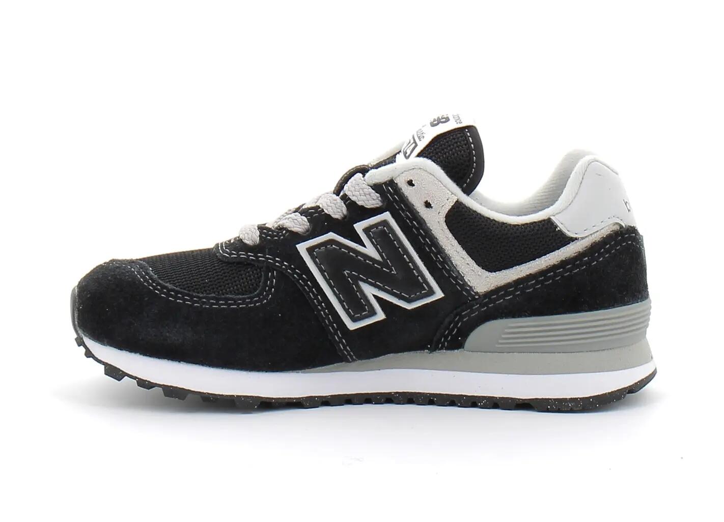 Scarpe - camminata sportiva - bambino - 574 Core - nero/bianco 3/4