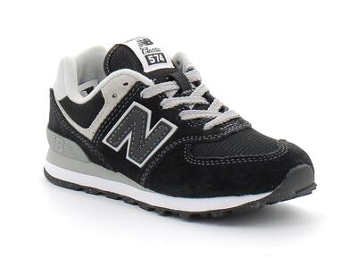 Scarpe - camminata sportiva - bambino - 574 Core - nero/bianco