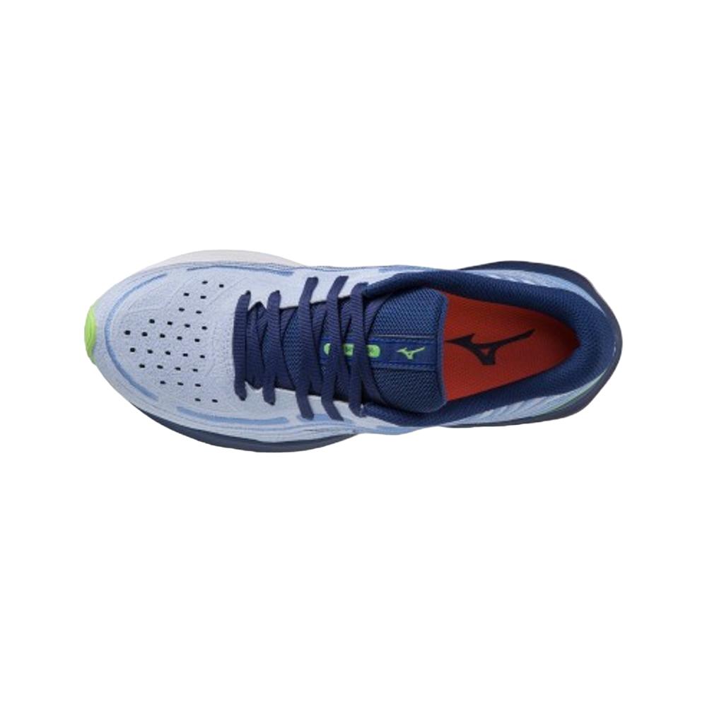 Chaussures de course Femmes Mizuno Wave Skyrise 4 Bleu 2/3