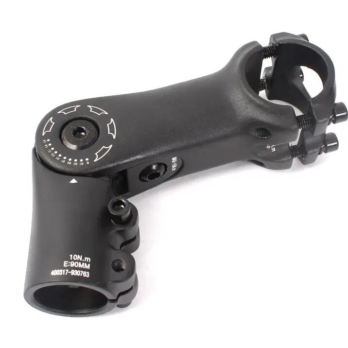 Ahead 1 1/8-inch stem, 90-degree adjustable, 90 mm