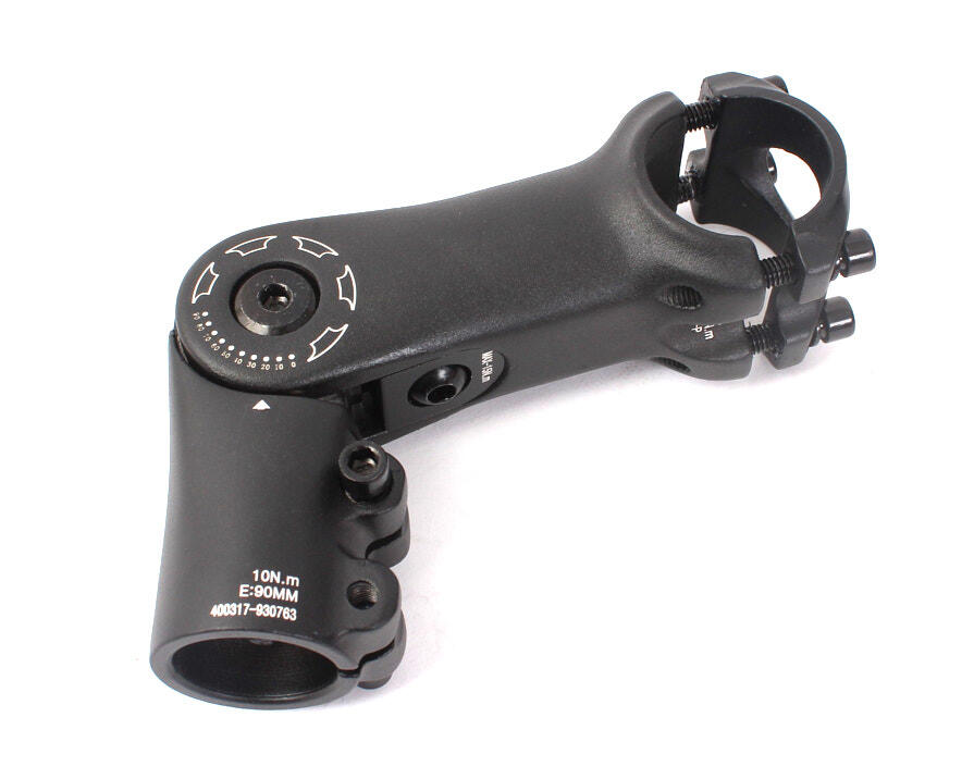 KHEBIKES Stuurpen Ahead 1 1/8 inch 90 graden verstelbaar 110mm