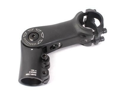 Stuurpen ahead 1 1/8 inch 90 graden verstelbaar 90mm
