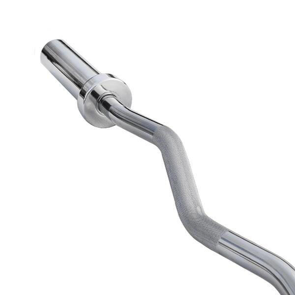 Gryf olimpijski łamany 1200 mm GOL16 + zaciski LOCK JAW BLACK HMS Premium