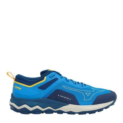 Mizuno wave ibuki 4 hardloopschoenen blauw
