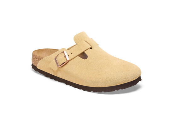 Sabot Donna Boston suede beige 1026164