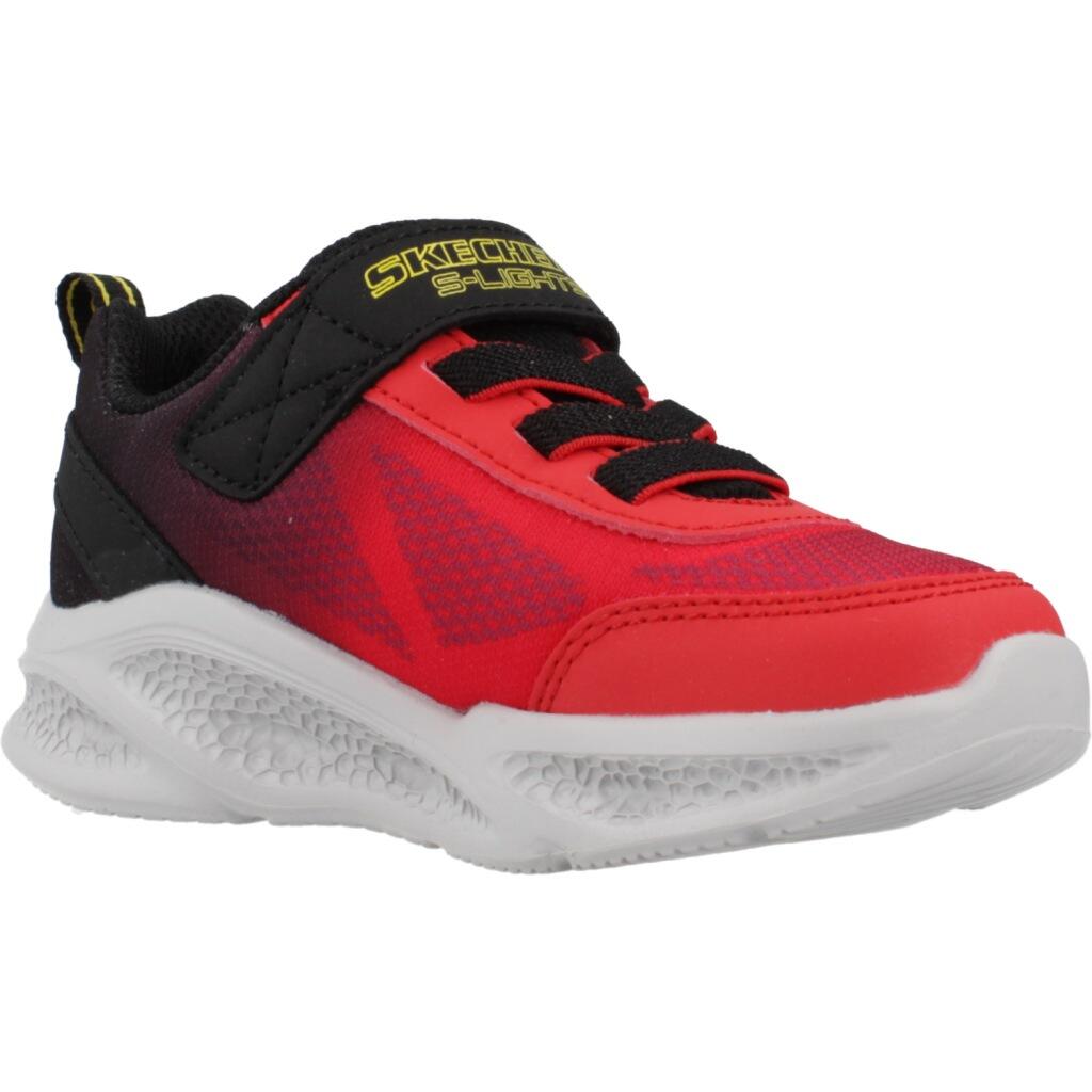 Chaussures décontractées pour garçon Skechers Td lights Rouge 5/5