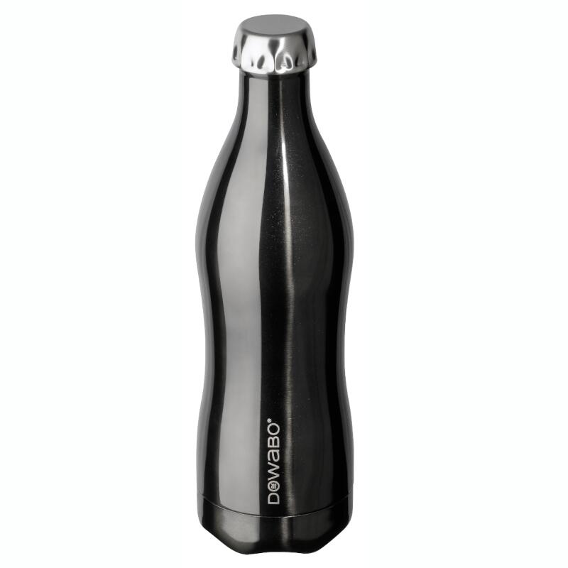 Bouteille isotherme double paroi Collection Metallic - 750 ml - Noir 3/5