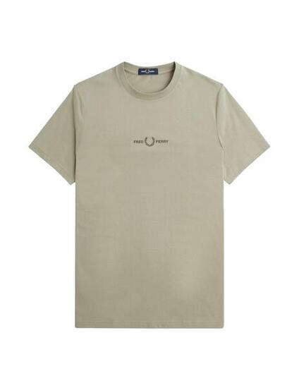 Camisetas para Hombre Fred perry Marrón