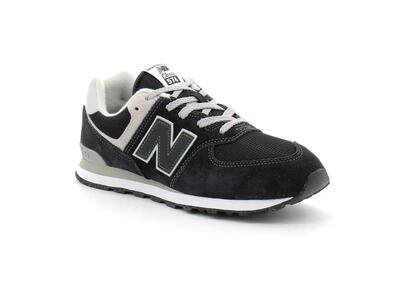 scarpe - passeggio sportivo - bambini - 574 core - nero/bianco