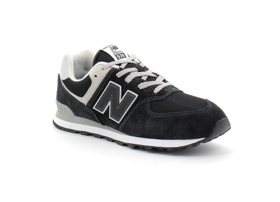 Buty Sportowe New Balance Gc574Evb Czarne Skórzane Sneakersy Unisex 37