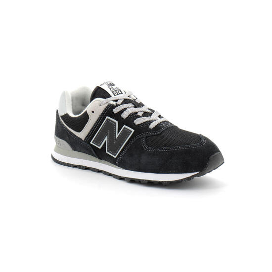 Buty Sportowe New Balance Gc574Evb Czarne Skórzane Sneakersy Unisex 36