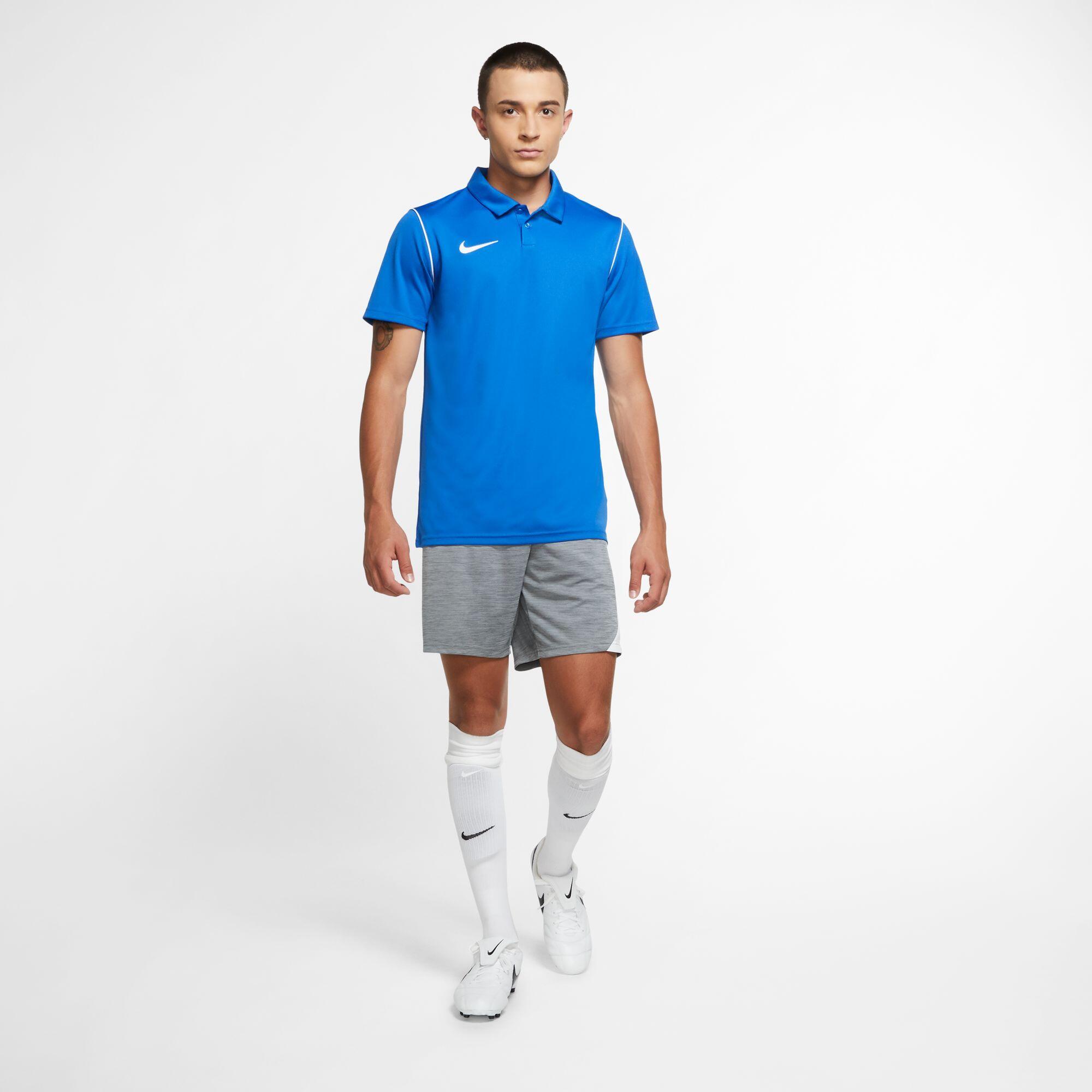 Polo tecnica uomo nike royal 3/4