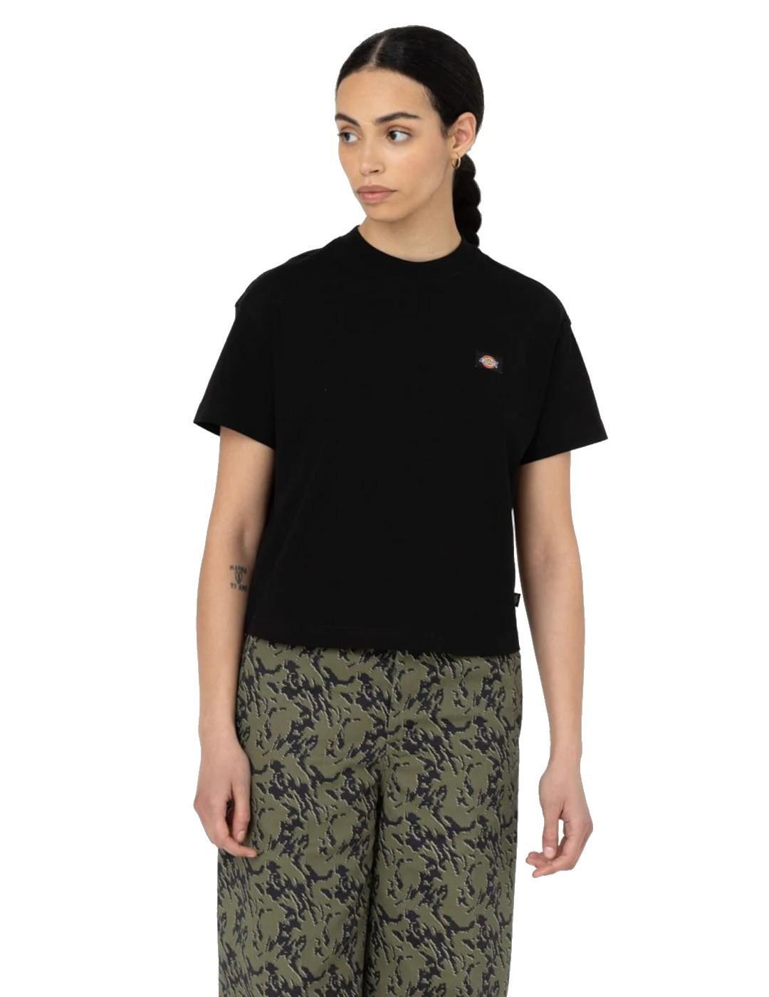 T-shirt pour femme Dickies Oakport Noir 1/5