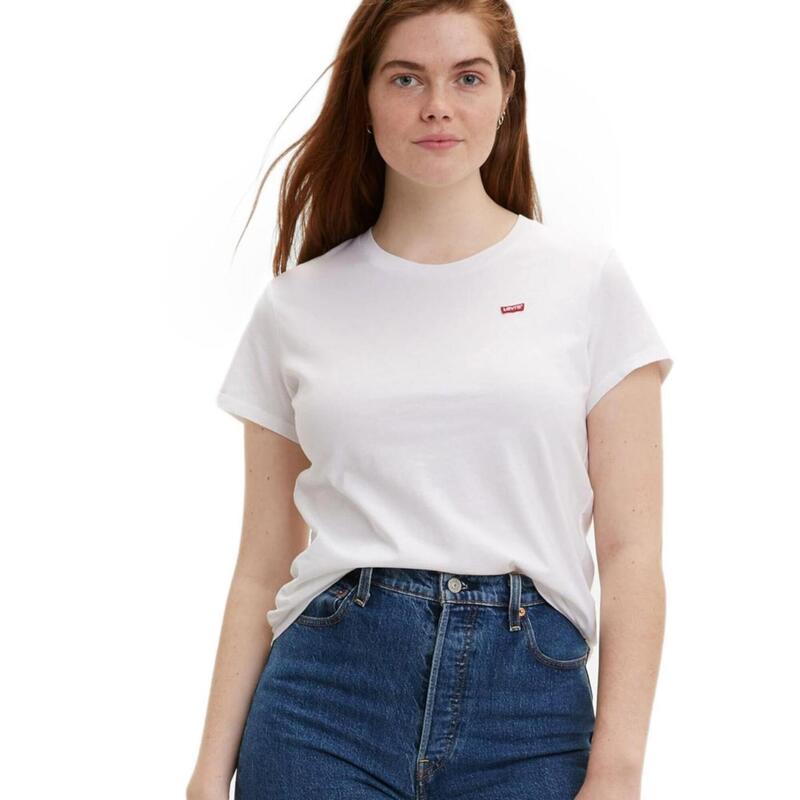 Camisetas para Mujer Levis  Blanco