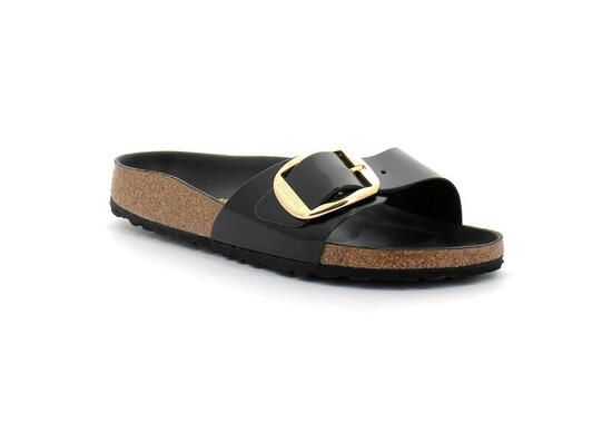 Ciabatta Donna MADRID BIG BUCKLE Nero
