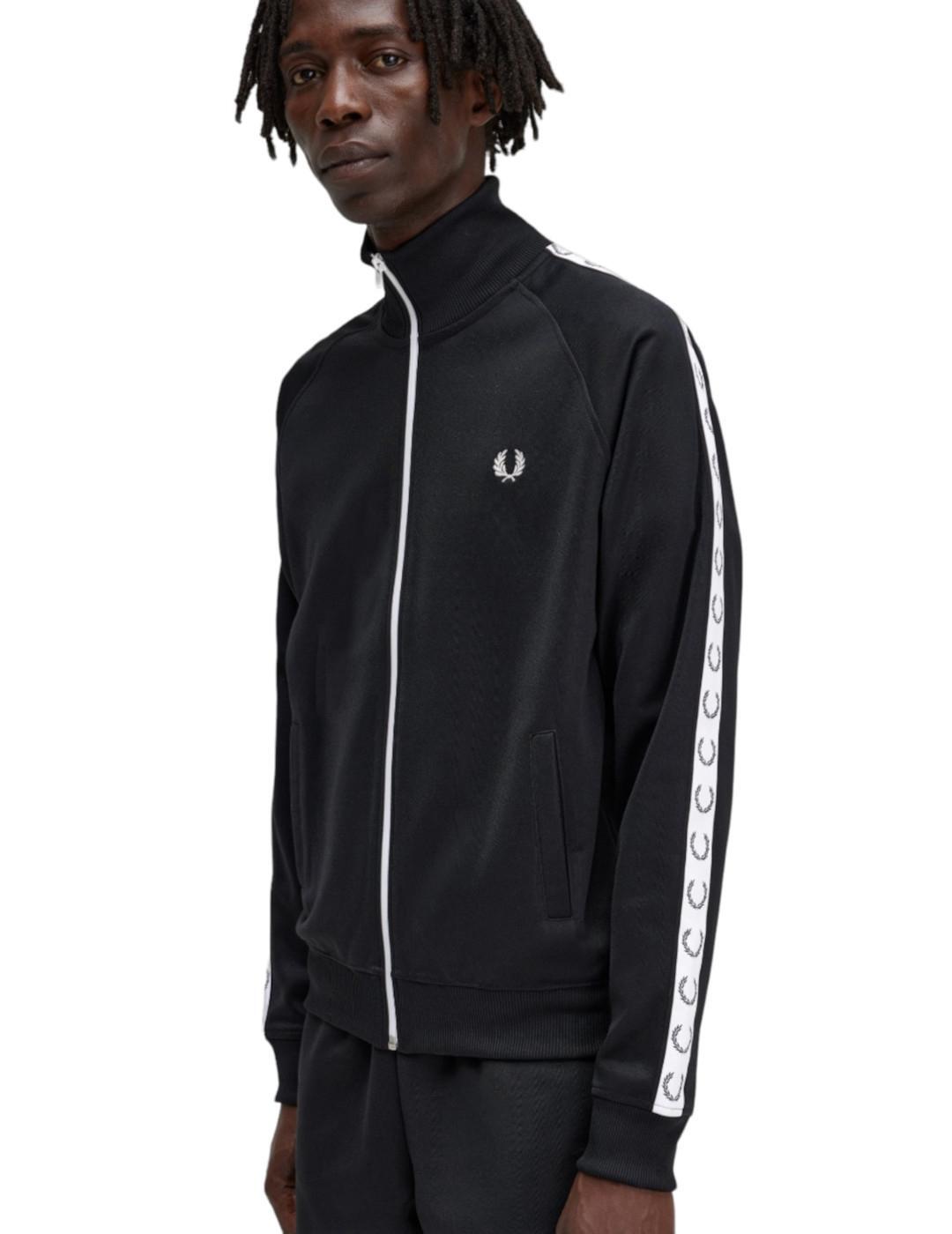 Casacos de homem Fred perry Traped Preto 6/7