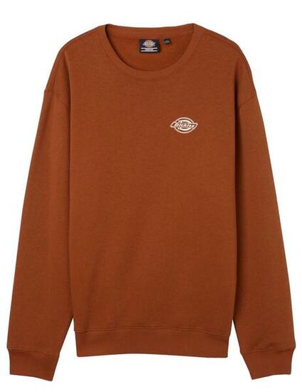 Felpa con cappuccio in pile per uomo Dickies Holtville arancione