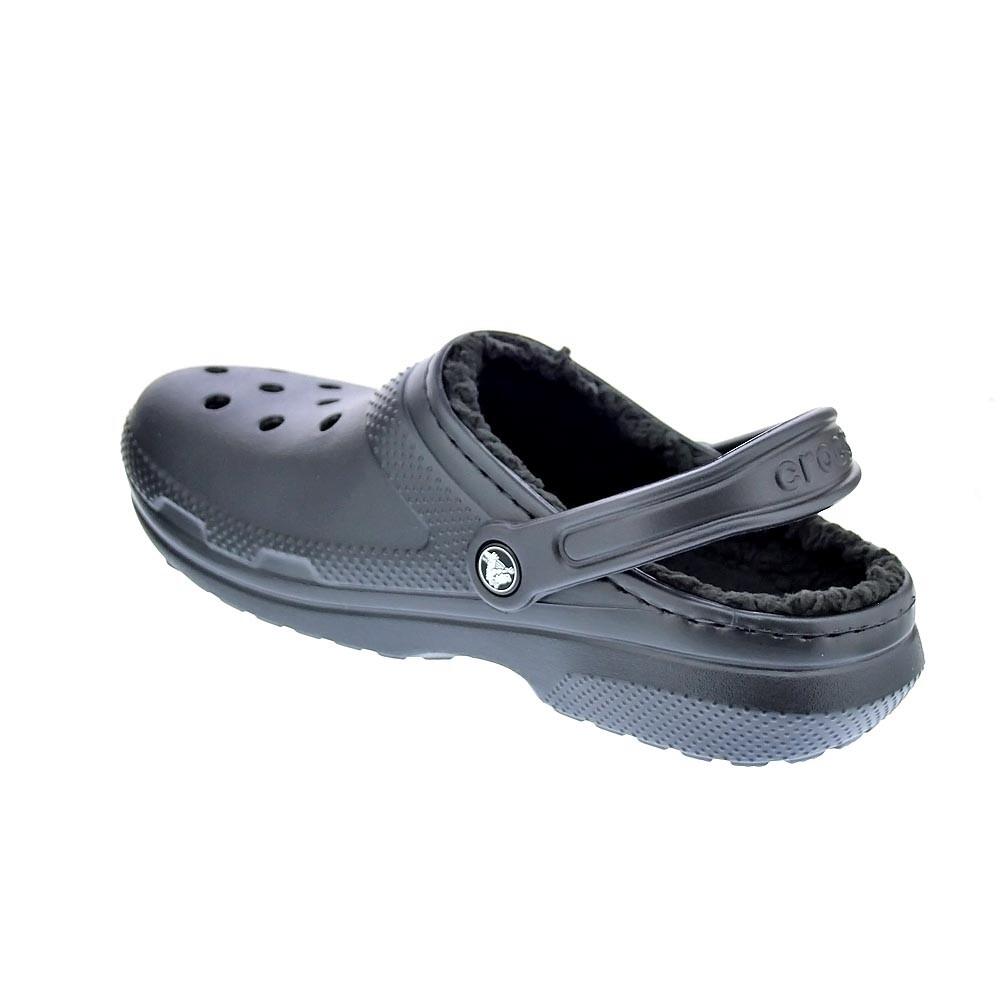 Zuecos CROCS  Classic Lined Negro 3/4