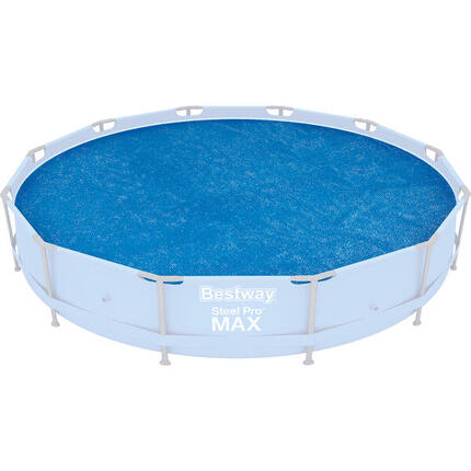 BESTWAY Bâche à bulles ronde Ø 417 cm piscine hors sol ronde Ø 427 à 457 cm