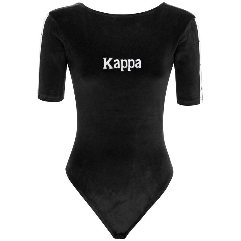 kappa 24 da donna in cotone nero da cardio training