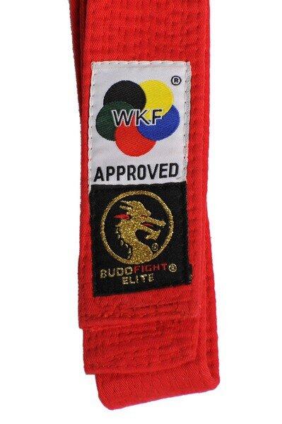 Ceinture de karaté Élite rouge WKF 2/3