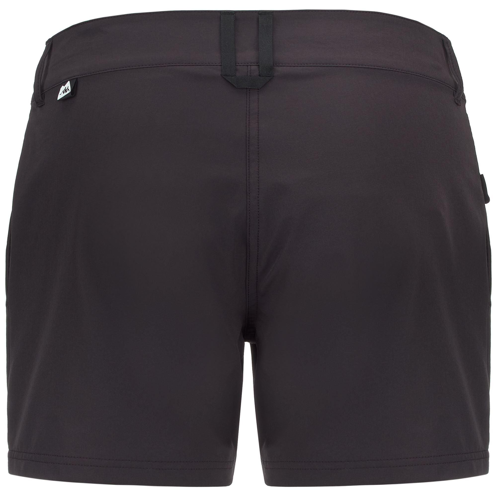 Pantaloncini sportivi da donna in nylon marrone da outdoor 4/7