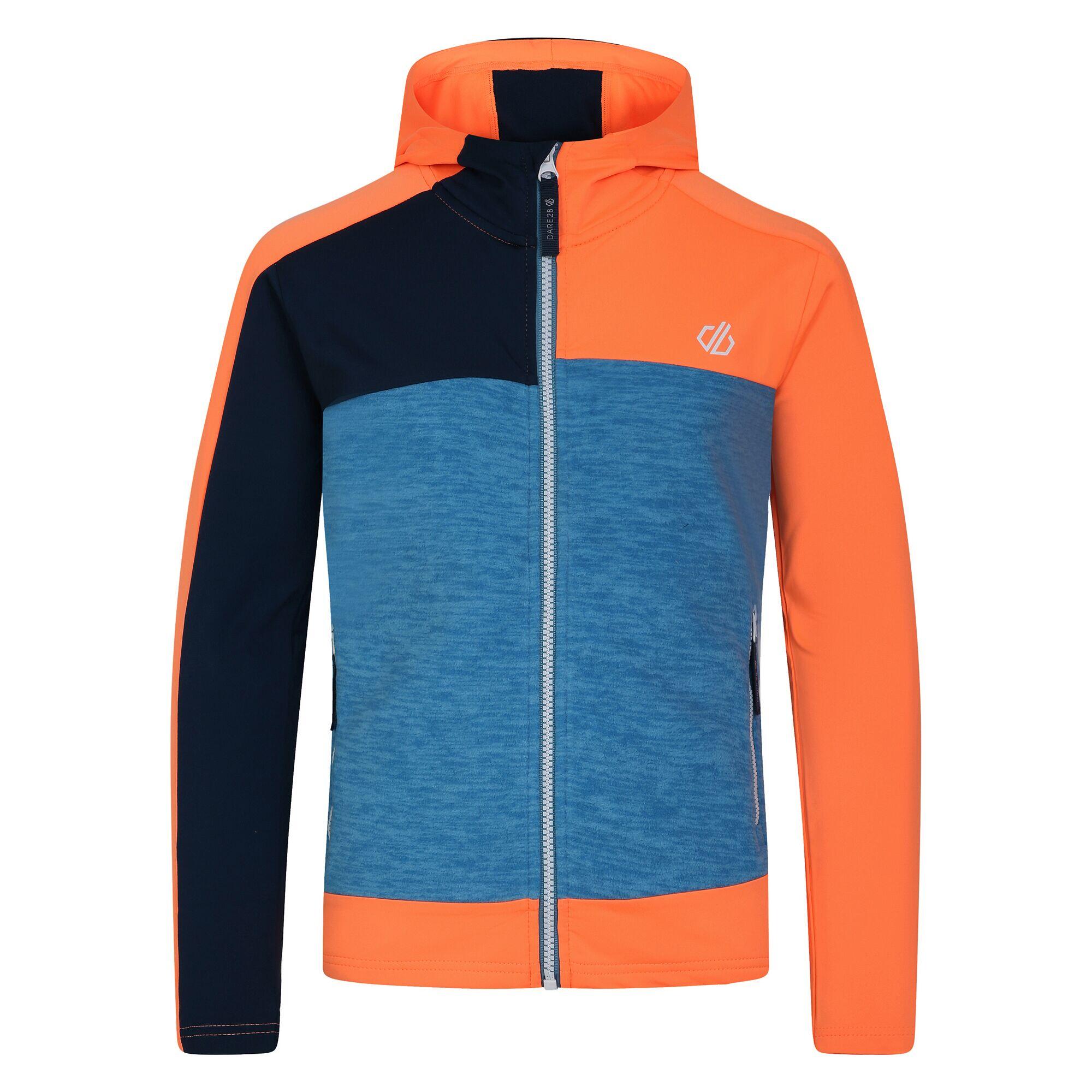 Veste de sport THRIVING Enfant (Orange vif / Bleu pâle)