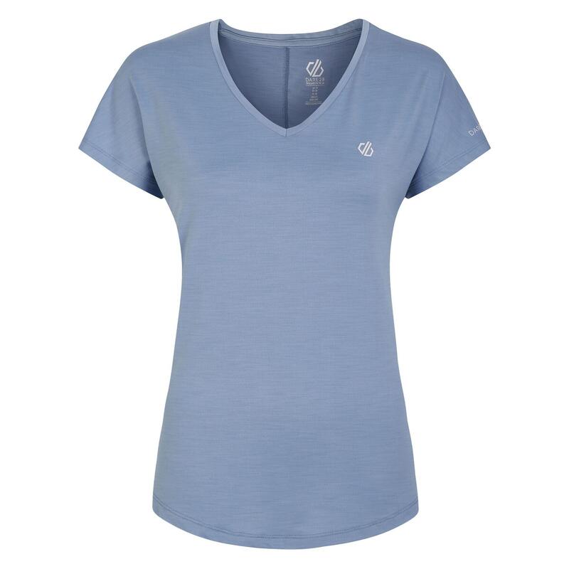 Tshirt VIGILANT Femme (Bleu délavé)