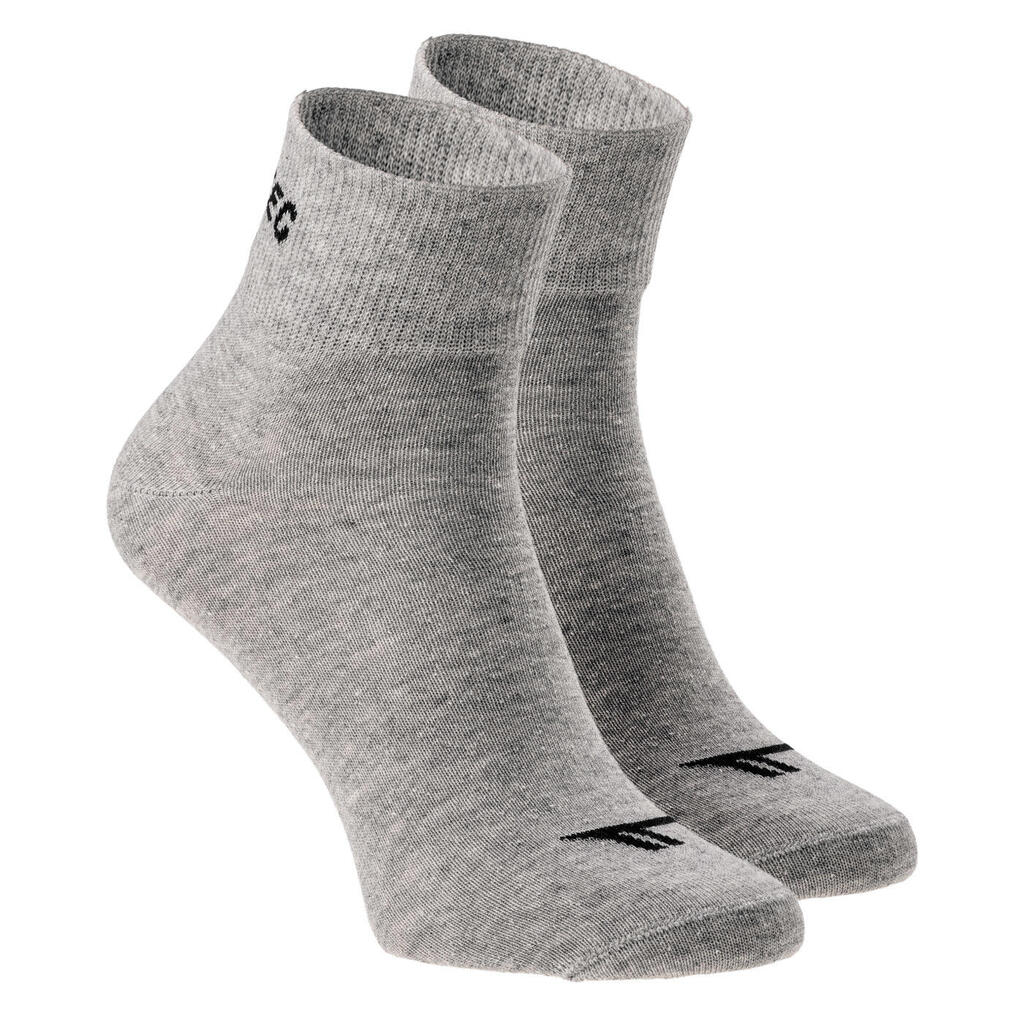 Mens Chire Logo Socks (Pack of 3) (Grey Melange)