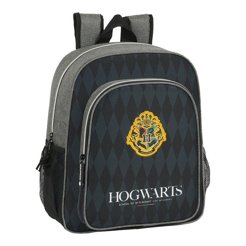 Mochila Escolar Harry Potter Hogwarts Negro