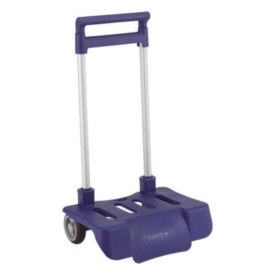 Carrelli Porta Zaino Pieghevole Safta Azzurro
