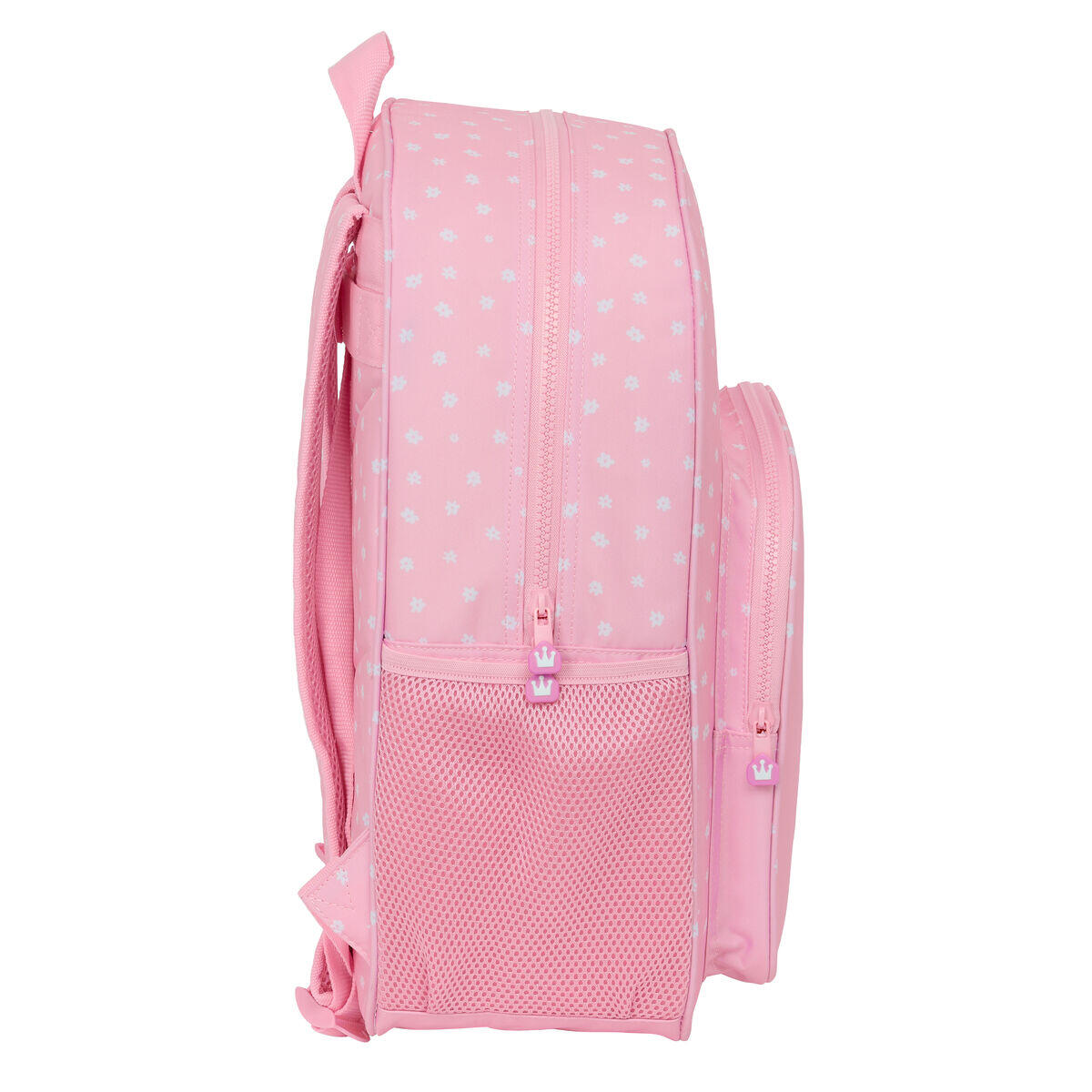 Mochila Escolar Glow Lab Sweet home Cor de Rosa 3/3