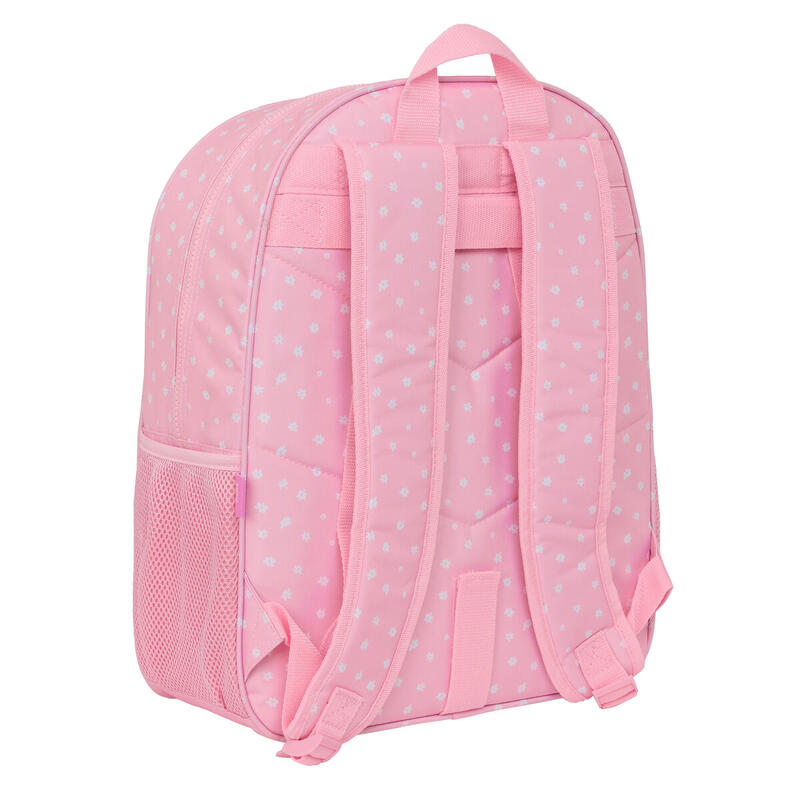 Mochila Escolar Glow Lab Sweet home Rosa