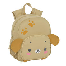 Mochila Infantil Safta Perrito Marrón