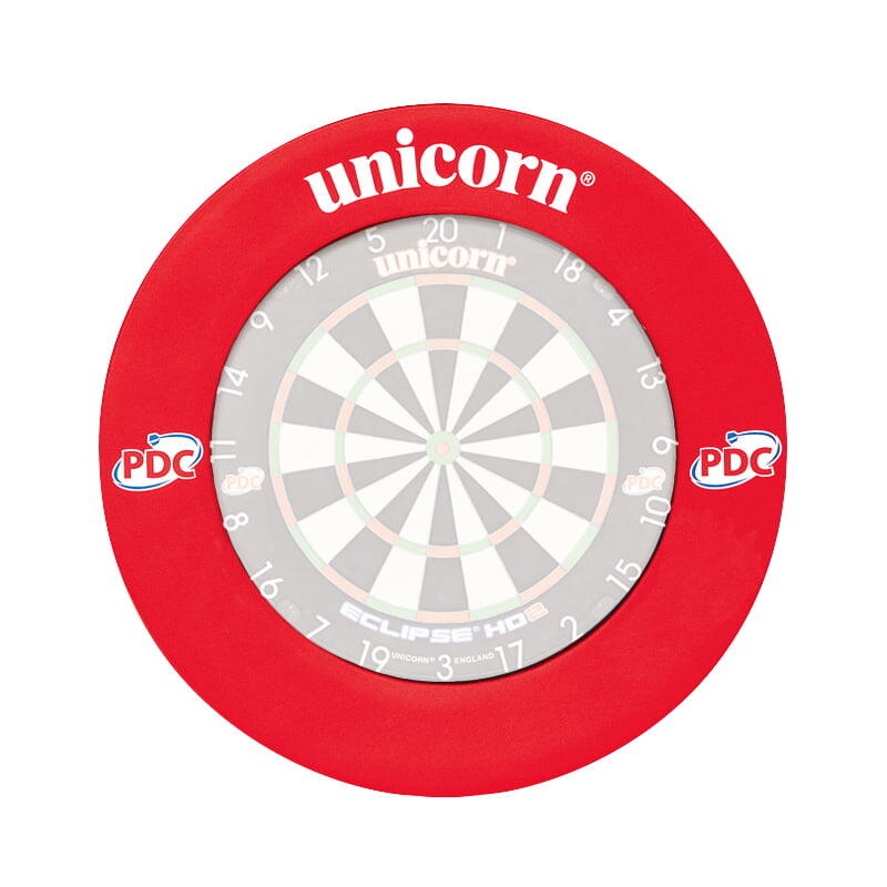 UNICORN Striker PCD UPL Dart Board Surround One Piece Competition RED