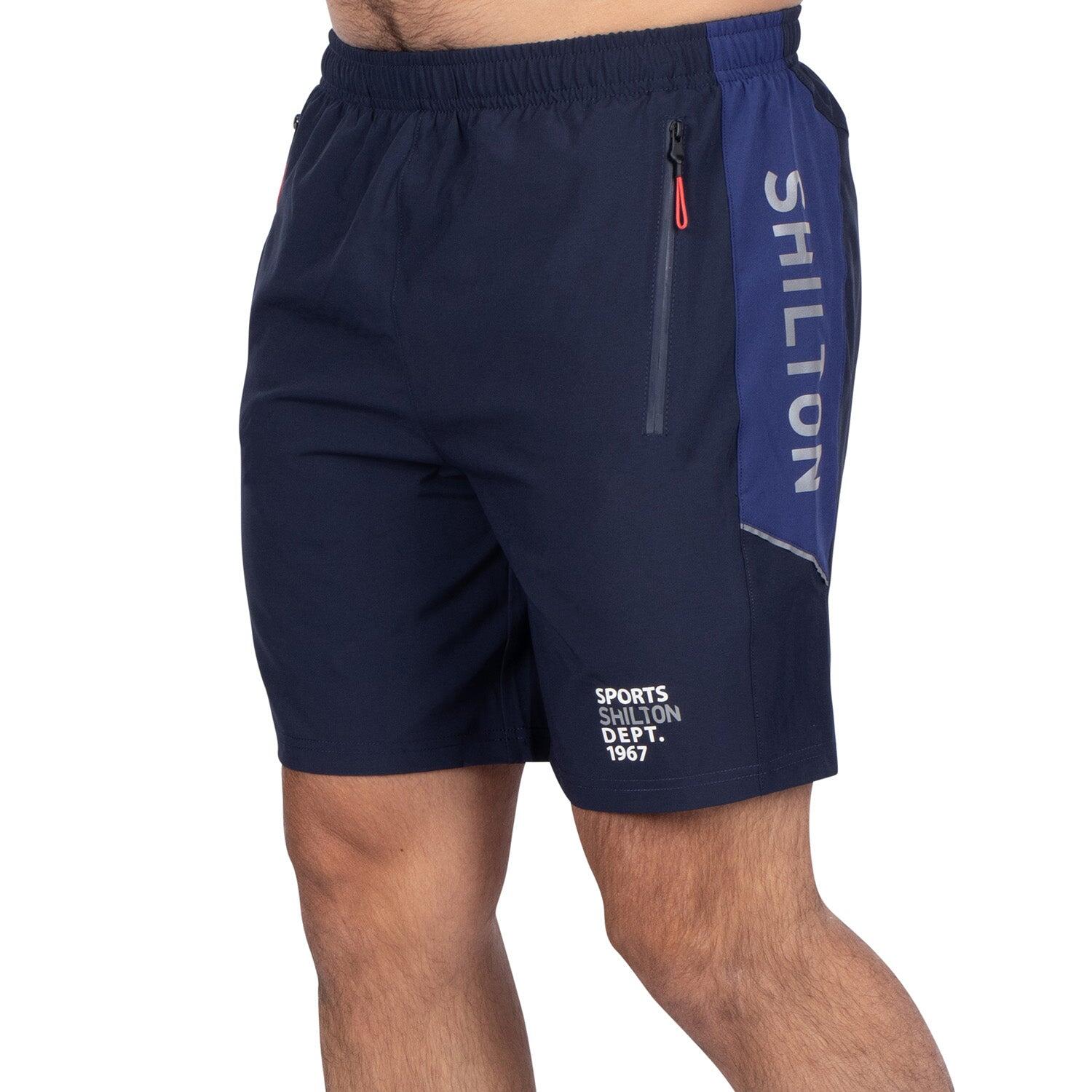 Shilton - Short Bicolore Sport Homme - Shorty De Running - Bleu - 48 Xl - Decathlon