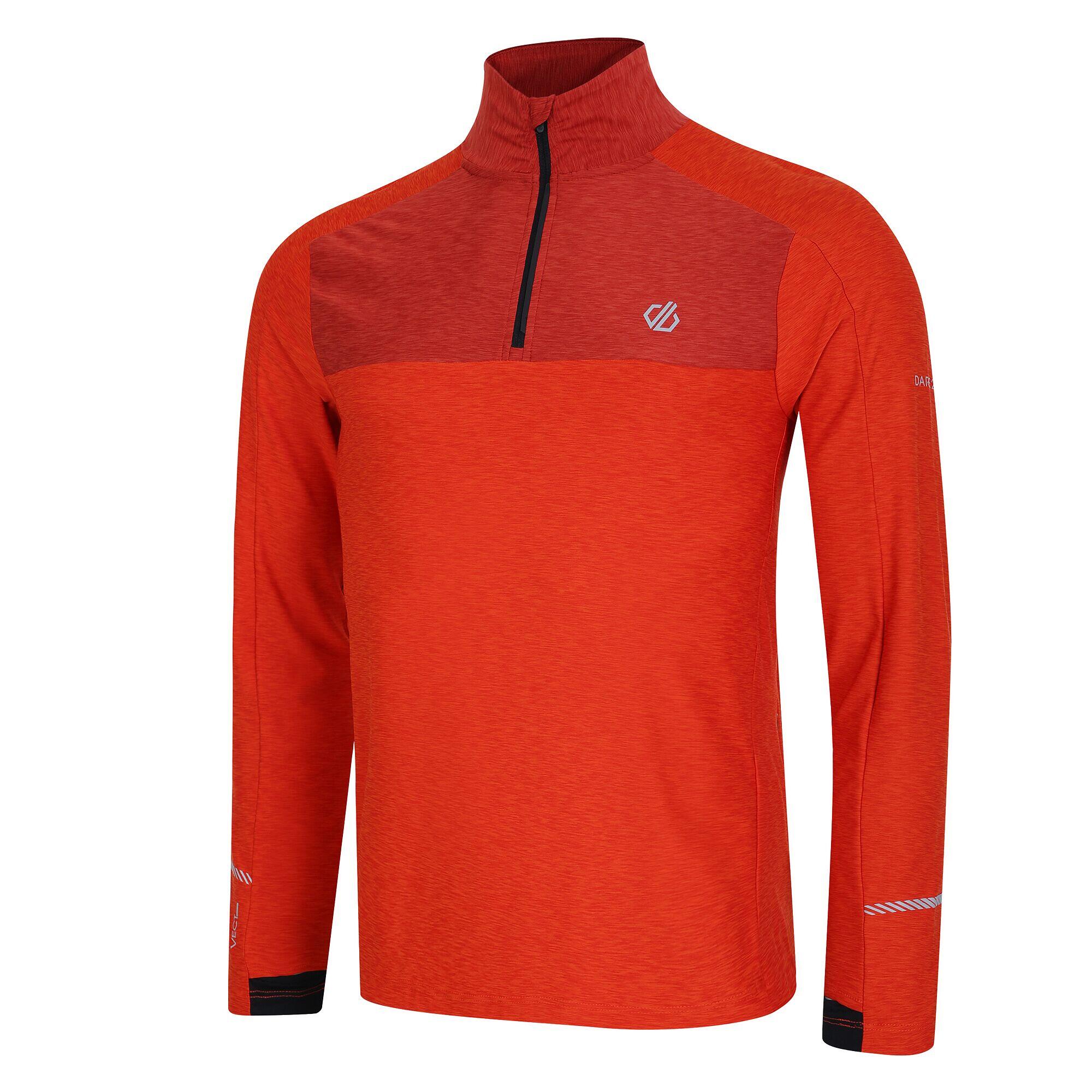 Mens Power Up II Lightweight Jersey (Cinnamon/Tuscan Red Marl) 3/5
