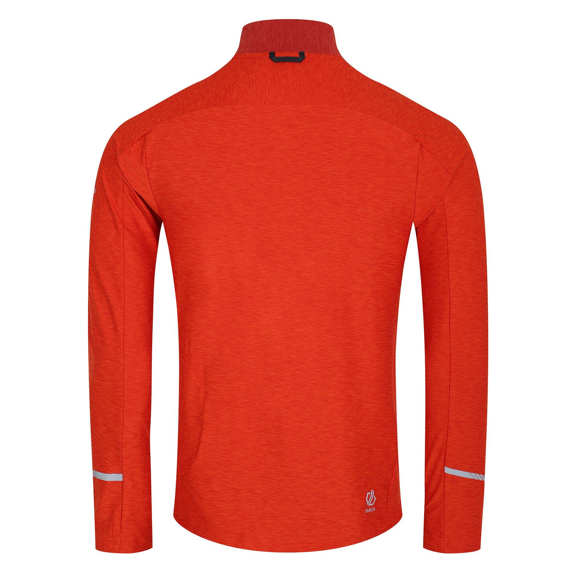 Mens Power Up II Lightweight Jersey (Cinnamon/Tuscan Red Marl) 2/5