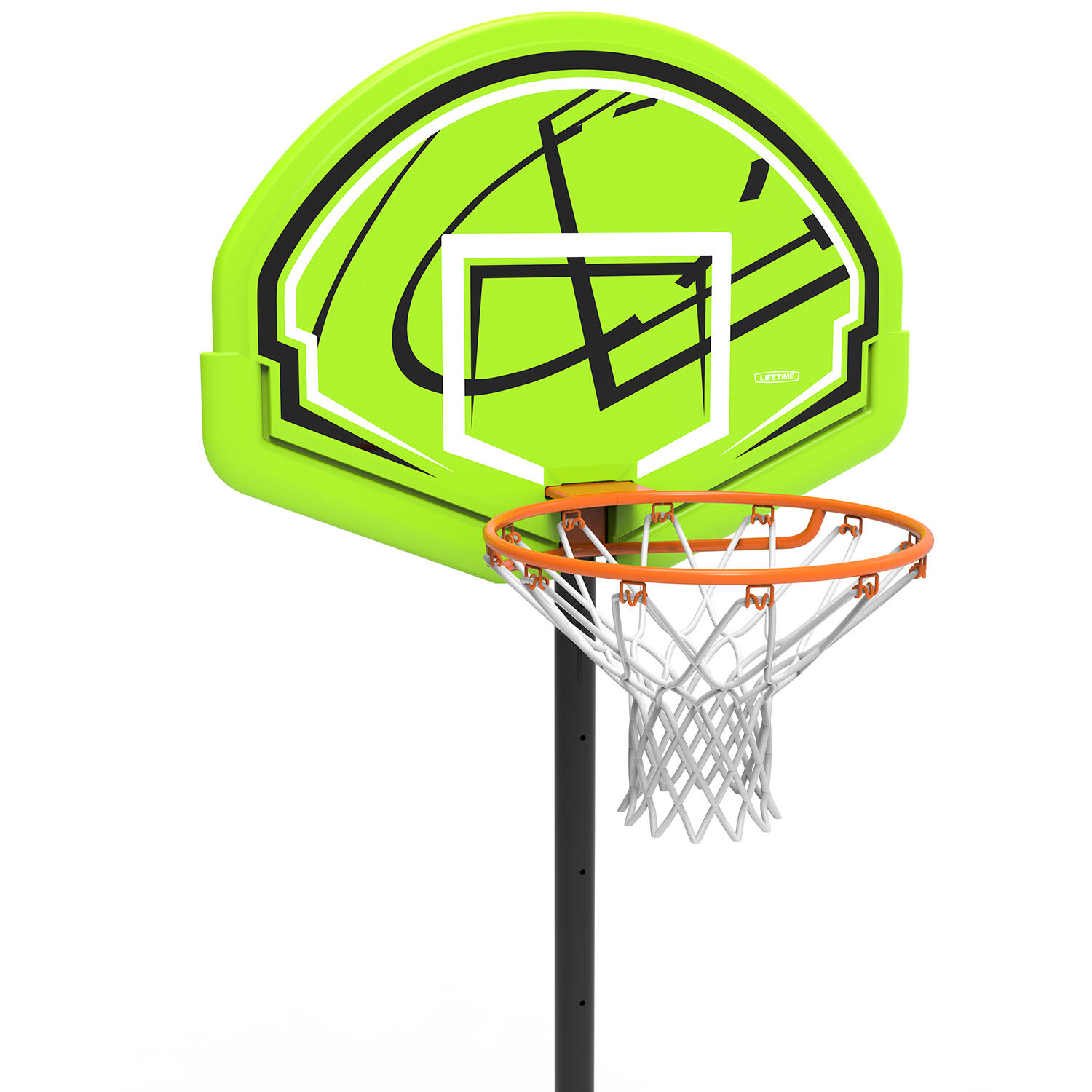 Panier de basket basketball - Youth vert enfant 3/5
