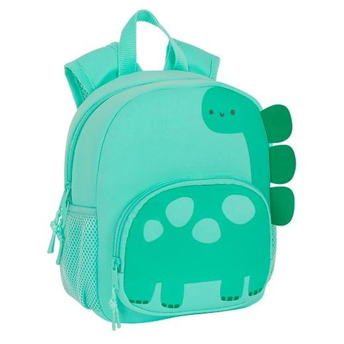 SENZA MARCA Zaino per Bambini Safta Verde